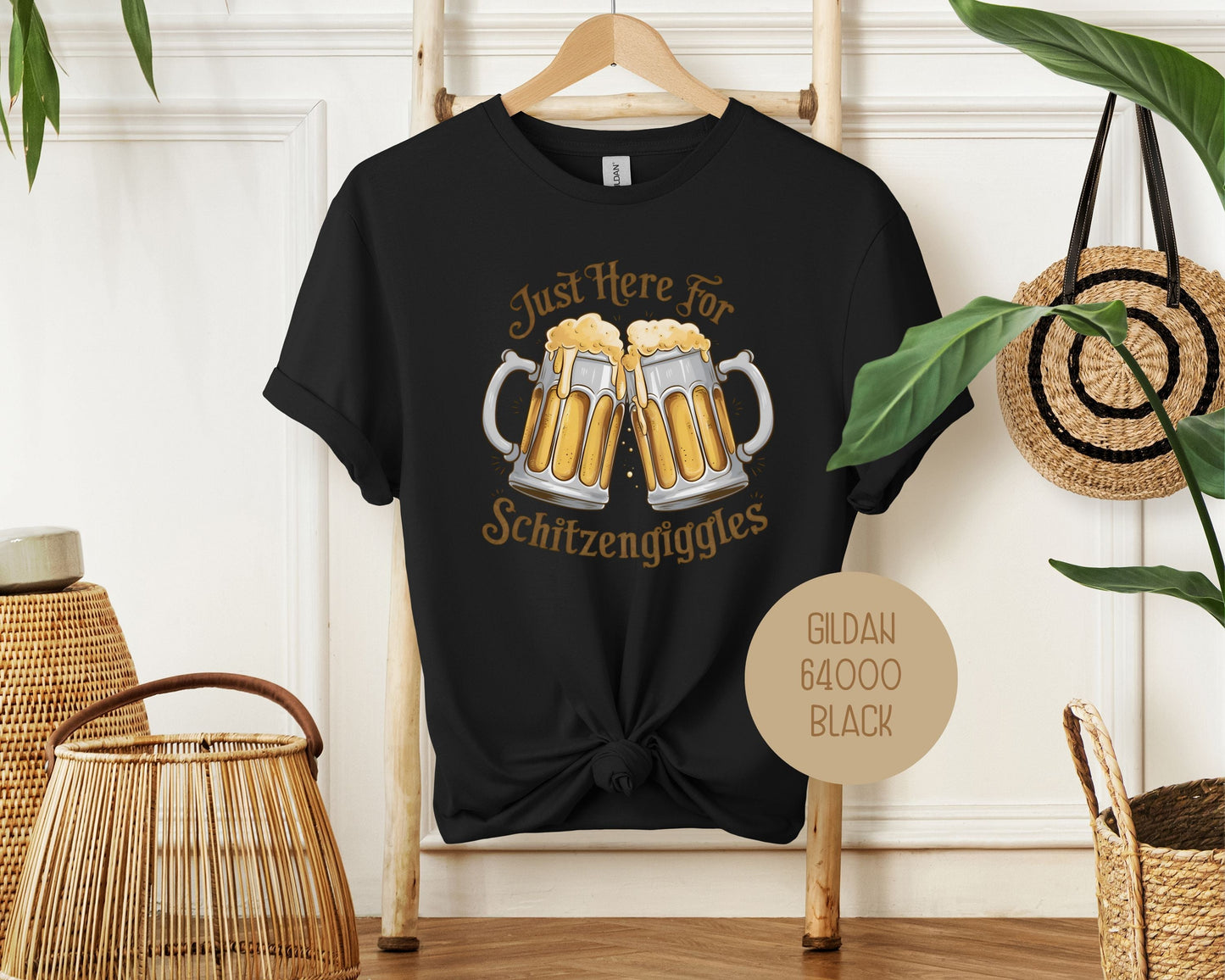 Just Here for Schitzengiggles Oktoberfest Shirt