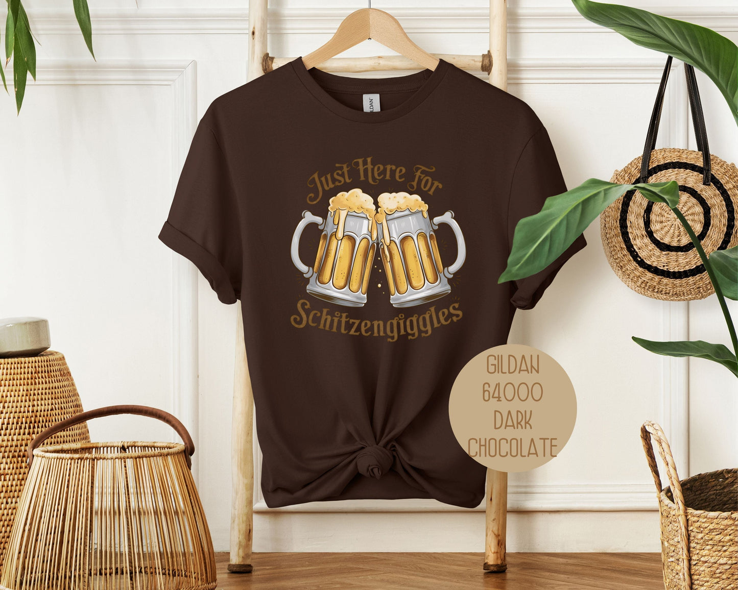 Just Here for Schitzengiggles Oktoberfest Shirt