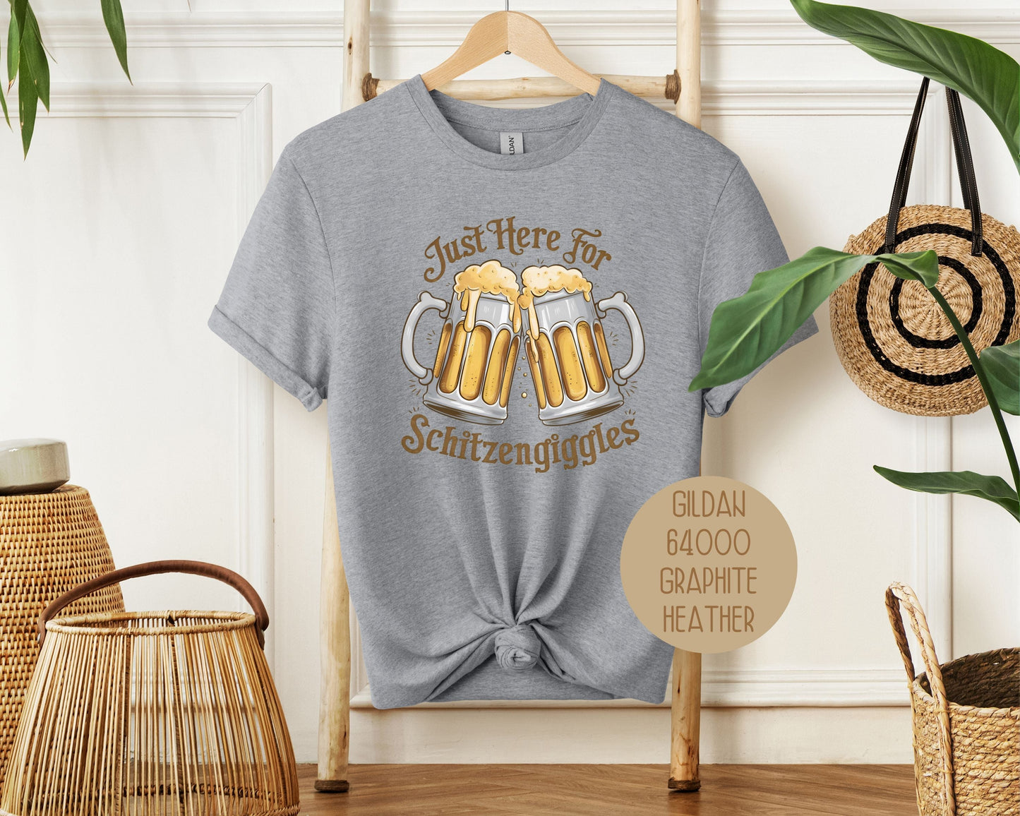 Just Here for Schitzengiggles Oktoberfest Shirt