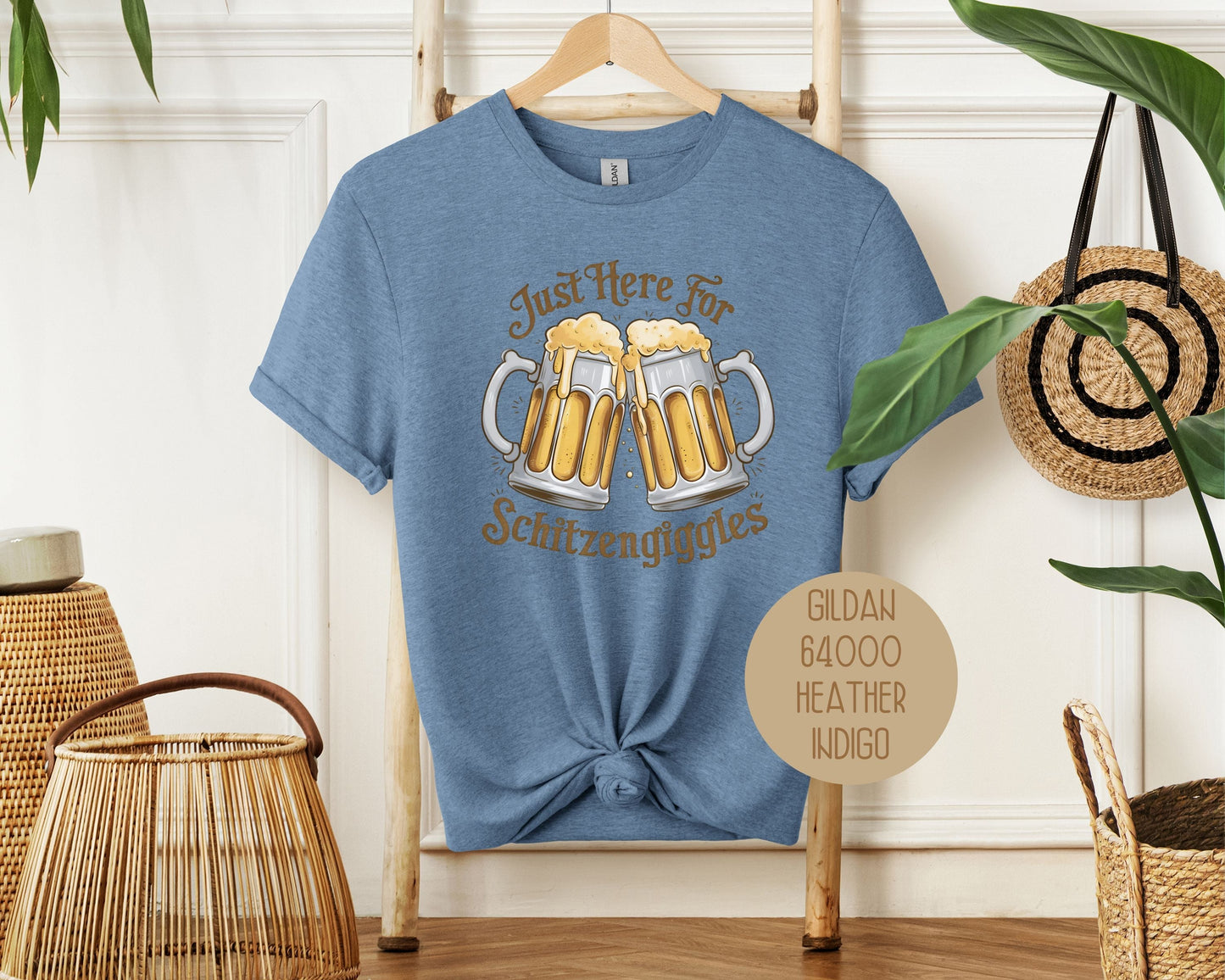 Just Here for Schitzengiggles Oktoberfest Shirt