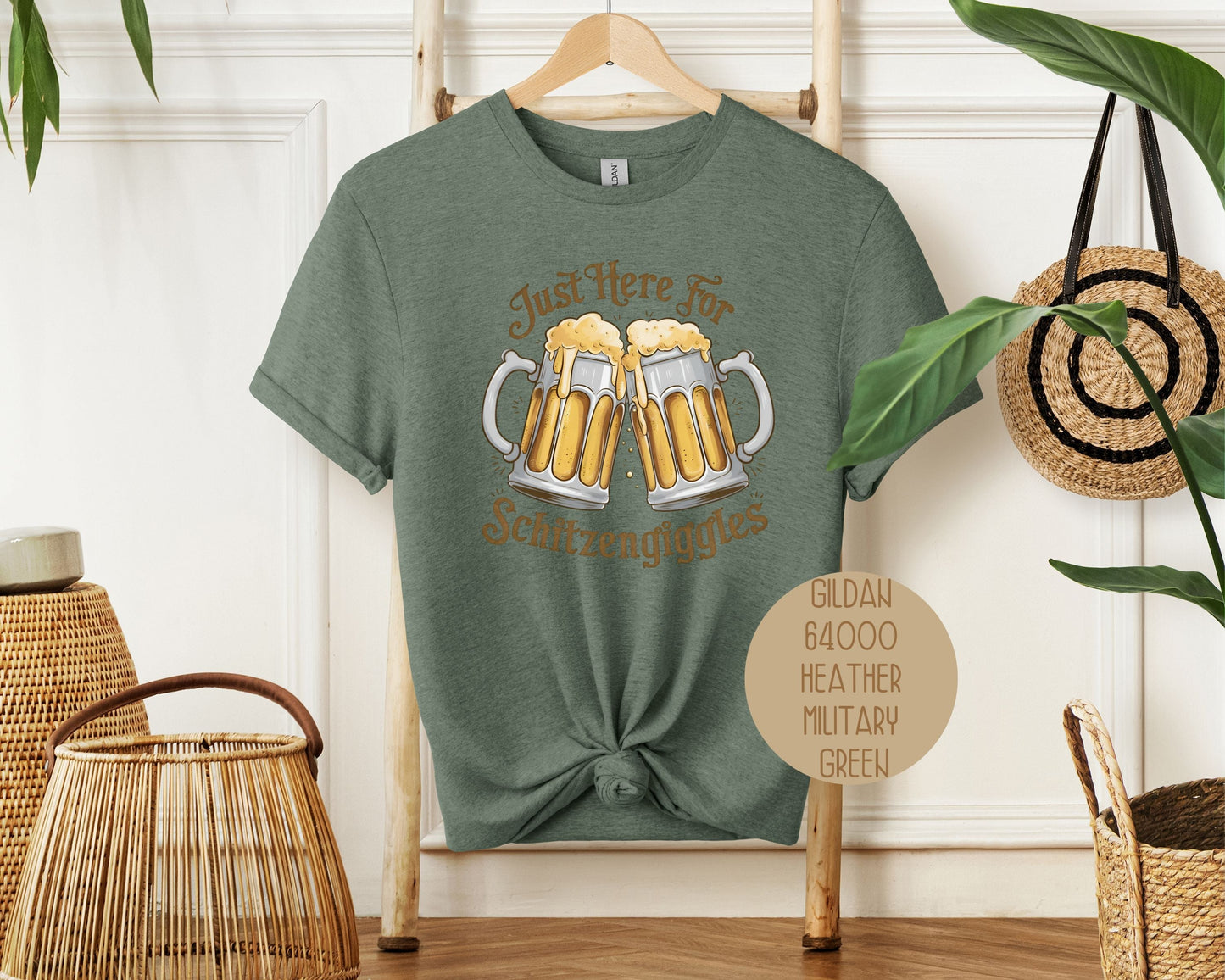 Just Here for Schitzengiggles Oktoberfest Shirt