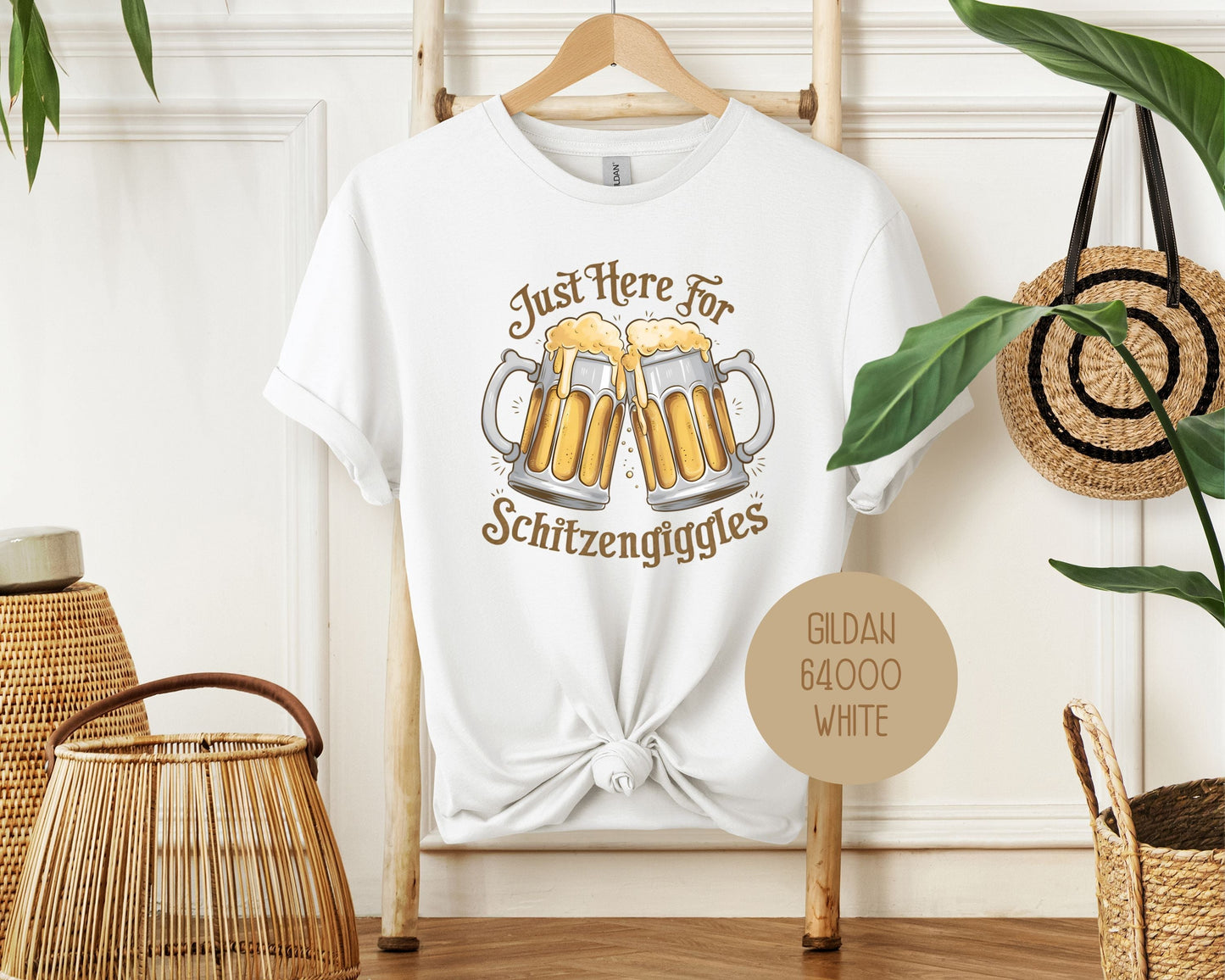 Just Here for Schitzengiggles Oktoberfest Shirt
